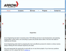 Tablet Screenshot of eng-arrow.com